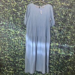 Old Navy Light Blue Maxi Dress